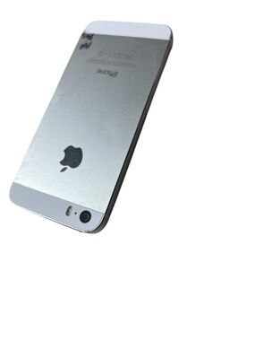 iPhone 5s  Silver No Power Sold as is